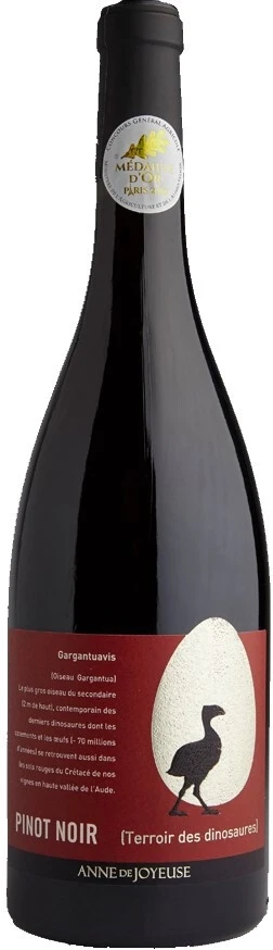 Вино Anne de Joyeuse, Gargantuavis Pinot Noir, Pays d'Oc IGP, 2018