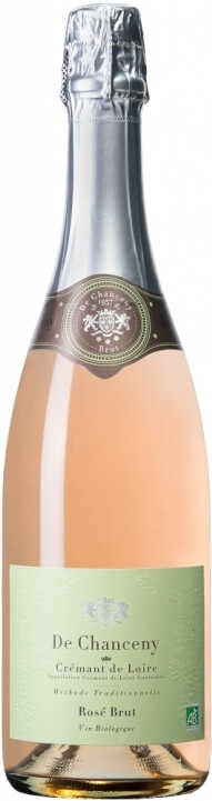 Игристое вино De Chanceny Rose Brut Cremant de Loire AOP 375 мл
