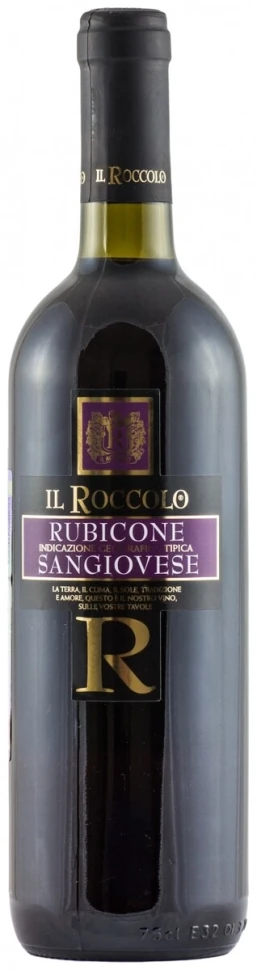 Вино Natale Verga, "Il Roccolo" Sangiovese, Rubicone IGT, 2013