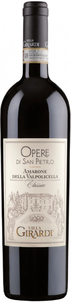 Вино Villa Girardi, Opere di San Pietro Amarone della Valpolicella Classico DOCG, 2011