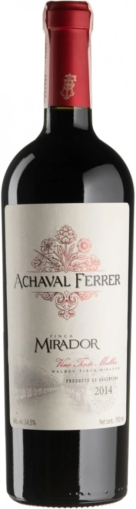 Вино Achaval Ferrer, Finca Mirador, Mendoza, 2014