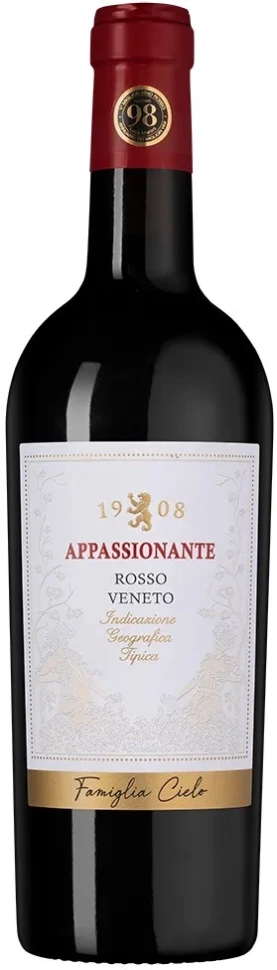 Вино Cielo e Terra, Appassionante Rosso, Veneto IGT, 2021