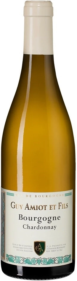 Вино Domaine Amiot Guy et Fils, Bourgogne Chardonnay AOC, 2019