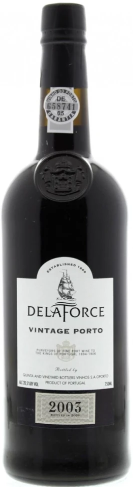 Портвейн Delaforce Vintage Port, 2003