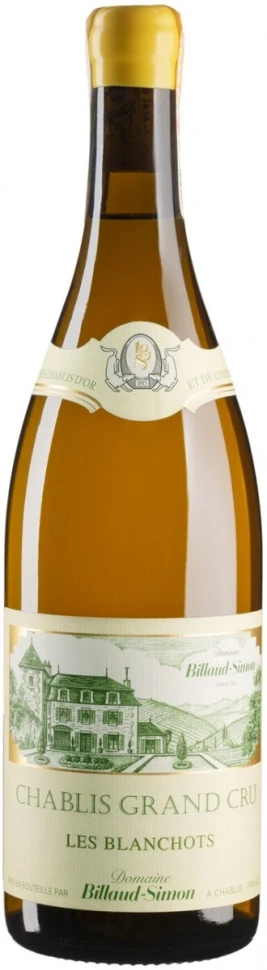 Вино Billaud-Simon, Chablis Grand Cru Les Blanchots, 2022