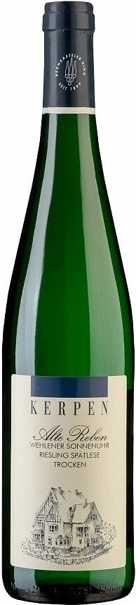 Вино Kerpen, Alte Reben Wehlener Sonnenuhr, Riesling Spatlese Trocken, 2017