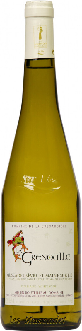 Вино Domaine de la Grenaudiere La Grenouille Muscadet de Sevre et Maine Sur Lie AOC 2020