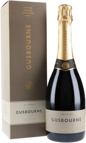 Игристое вино Gusbourne Brut Reserve 2016 gift box