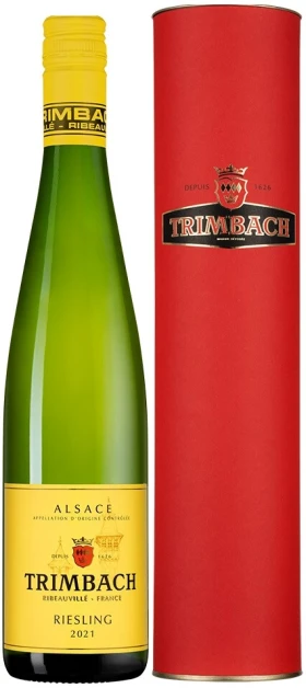 Вино Trimbach, Riesling AOC, 2021, gift tube