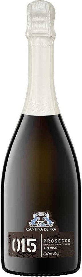 Игристое вино Cantina de Pra 015 Prosecco Treviso DOC Extra Dry