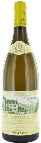 Вино Billaud-Simon, Chablis Premier Cru Les Vaillons, 2008, 375 мл