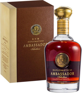Ром Diplomatico Ambassador gift box 0.75 л