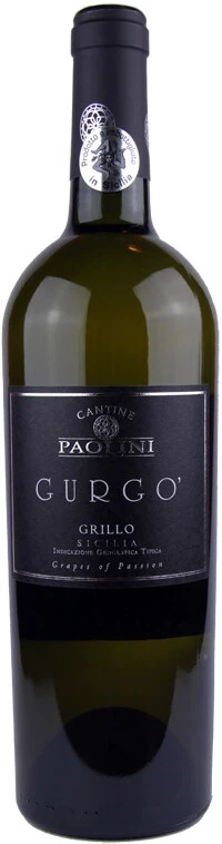 Вино Cantine Paolini, Gurgo Grillo, Sicilia IGT, 2011