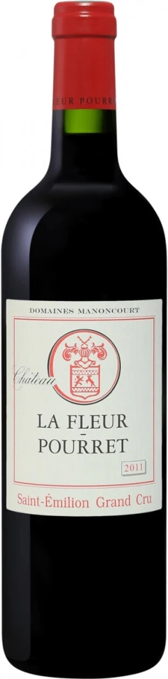 Вино Chateau La Fleur Pourret, Saint-Emilion Grand Cru AOC, 2011