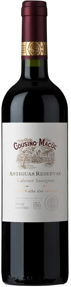 Вино Cousino-Macul, Antiguas Reservas Cabernet Sauvignon, Maipo Valley, 2020