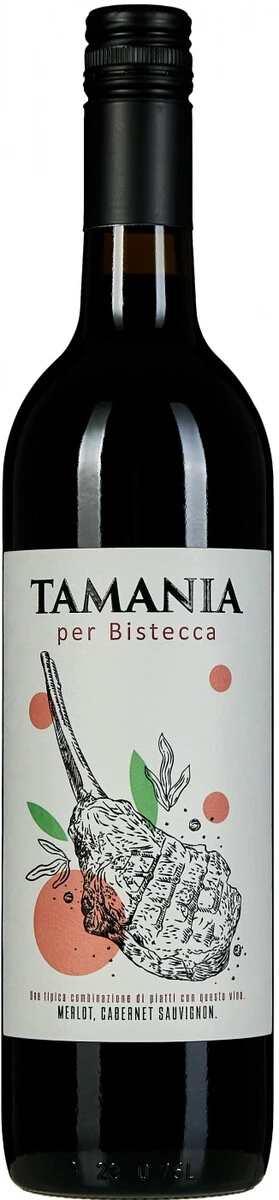 Вино Tamania per Bistecca