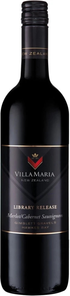 Вино Villa Maria, Library Release Merlot-Cabernet Sauvignon, 2009