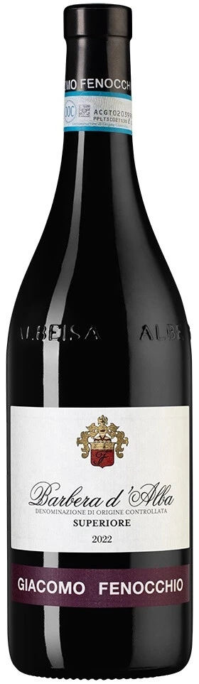 Вино Giacomo Fenocchio, Barbera d'Alba DOC Superiore, 2022