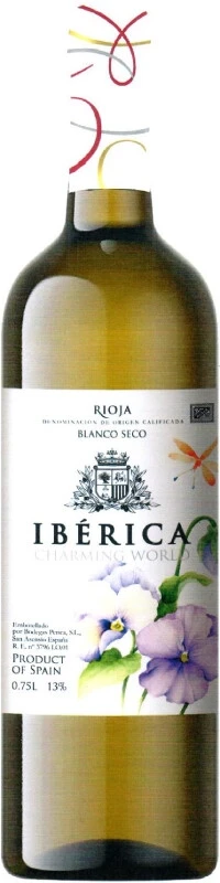 Вино Bodegas Perica, "Iberica Charming World" Blanco Seco, Rioja DOC, 2019