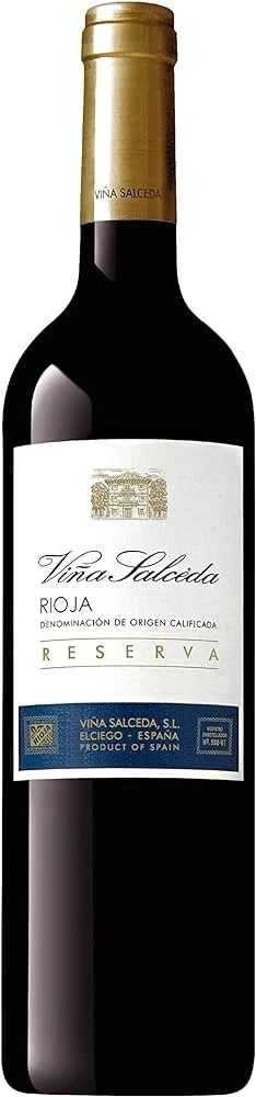 Вино Vina Salceda Reserva, Rioja DOC, 1999