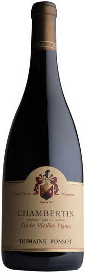 Вино Domaine Ponsot Chambertin Grand Cru Cuvee Vieilles Vignes AOC 2001
