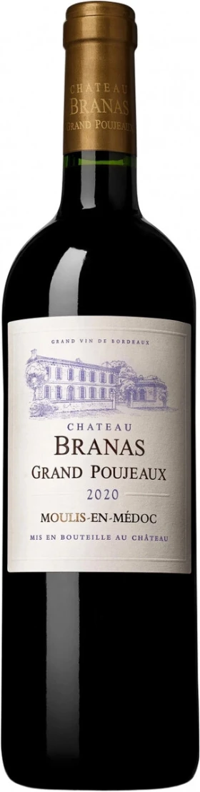 Вино Chateau Branas Grand Poujeaux, Moulis-en-Medoc AOC, 2020