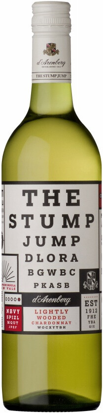 Вино d Arenberg The Stump Jump Lightly Wooded Chardonnay 2021