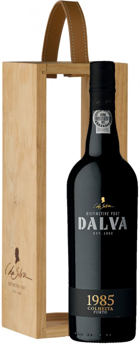Портвейн Dalva Colheita Porto 1985 wooden box