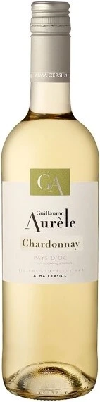 Вино "Guillaume Aurele" Chardonnay, Pays d'Oc IGP