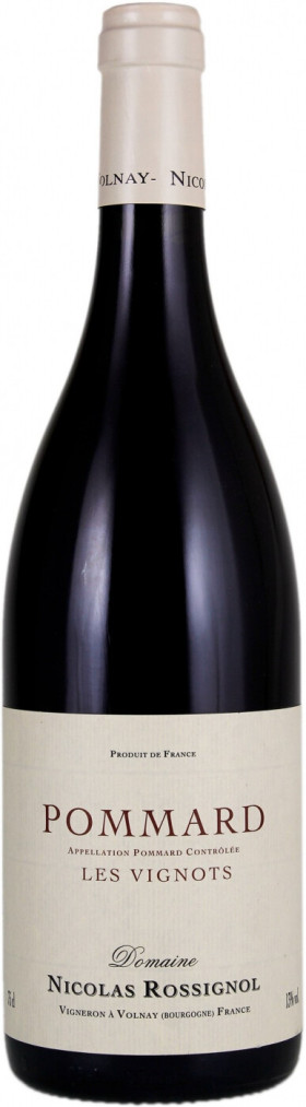 Вино Domaine Nicolas Rossignol Pommard Les Vignots AOC 2017