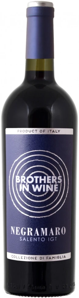 Вино "Brothers in Wine" Negroamaro Salento IGT