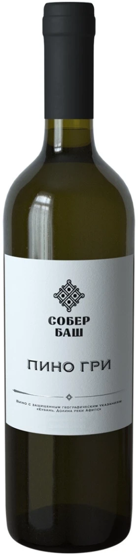 Вино Собер Баш, Классика Пино Гри, 2021