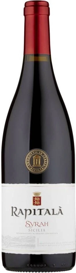 Вино Rapitala Syrah, Sicilia DOC, 2020
