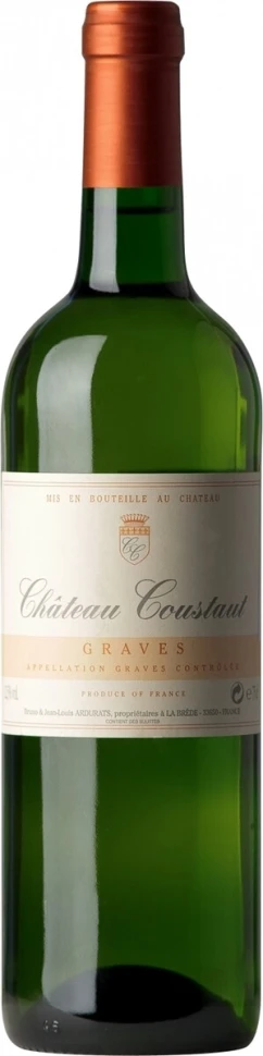 Вино Chateau Coustaut, Graves AOC, 2012