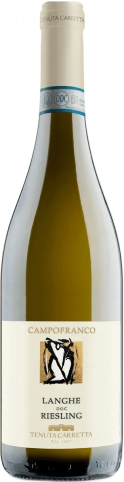 Вино Tenuta Carretta, Campofranco Riesling, Langhe DOC, 2022