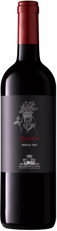 Вино Sallier de La Tour, Syrah, Sicilia DOC, 2021