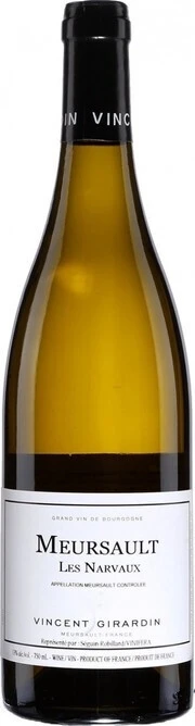 Вино Vincent Girardin, Meursault Les Narvaux AOC, 2021
