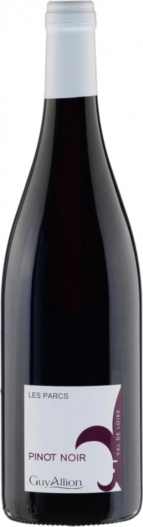 Вино Guy Allion, Les Parcs Pinot Noir, Val de Loire IGP, 2022