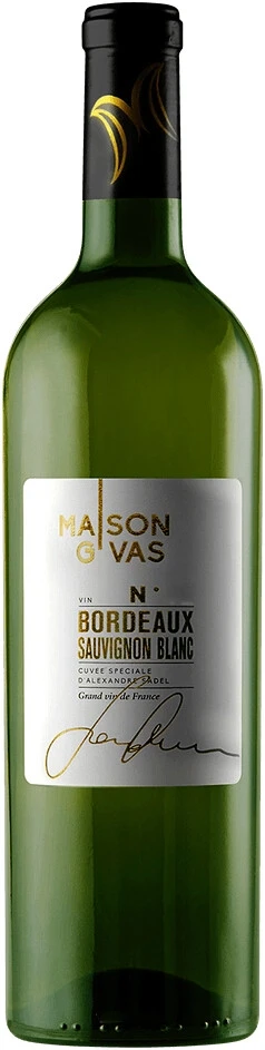 Вино Maison Givas №2 Sauvignon Blanc, Bordeaux AOC, 2021