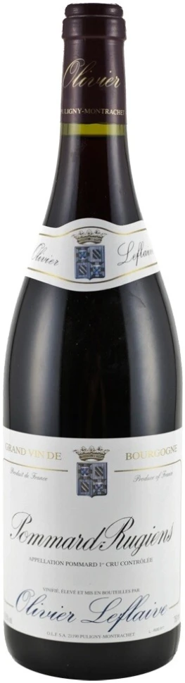 Вино Olivier Leflaive, Pommard Rugiens 1er Cru AOC, 2010