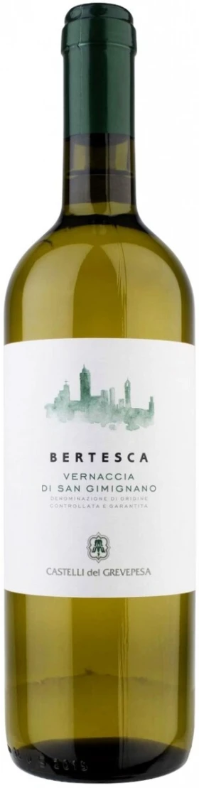 Вино Castelli del Grevepesa, Bertesca, Vernaccia di San Gimignano DOCG, 2013