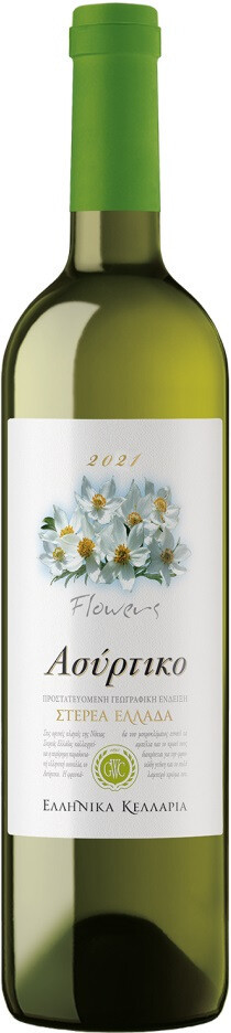 Вино Greek Wine Cellars Flowers Assyrtiko Central Greece PGI 2021
