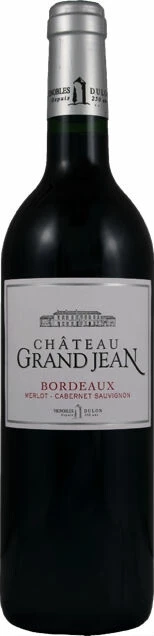 Вино Chateau Grand Jean Rouge, Bordeaux AOC, 2014