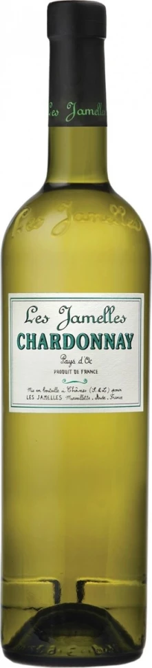 Вино Les Jamelles, Chardonnay, Pays d'Oc IGP, 2016