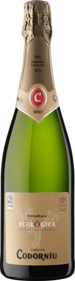 Игристое вино Codorniu Ecologica Brut Cava DO