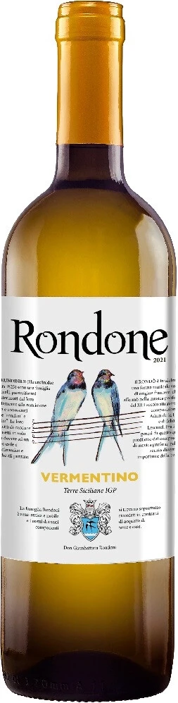 Вино Settesoli, Rondone Vermentino, Terre Siciliane IGP, 2024