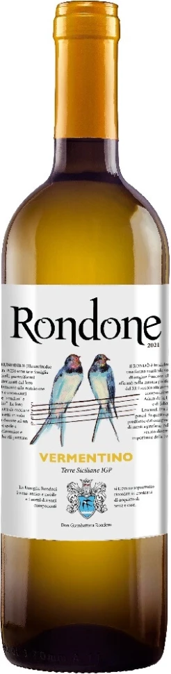 Вино Settesoli, Rondone Vermentino, Terre Siciliane IGP, 2024