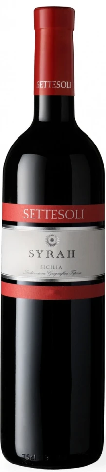 Вино "Settesoli" Syrah, Sicilia DOC, 2016