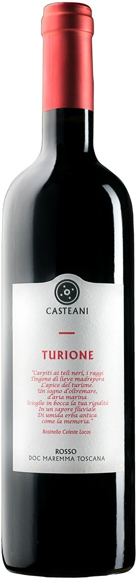Вино Casteani, Turione, Maremma Toscana DOC, 2018