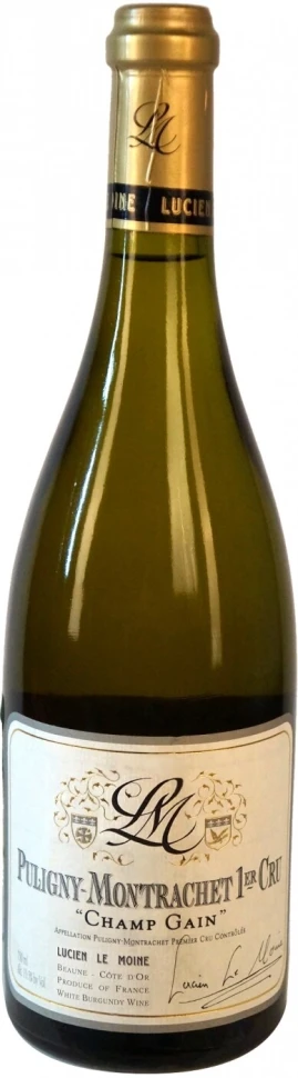 Вино Lucien Le Moine, Puligny Montrachet Premier Cru Champ Gain AOC, 2009